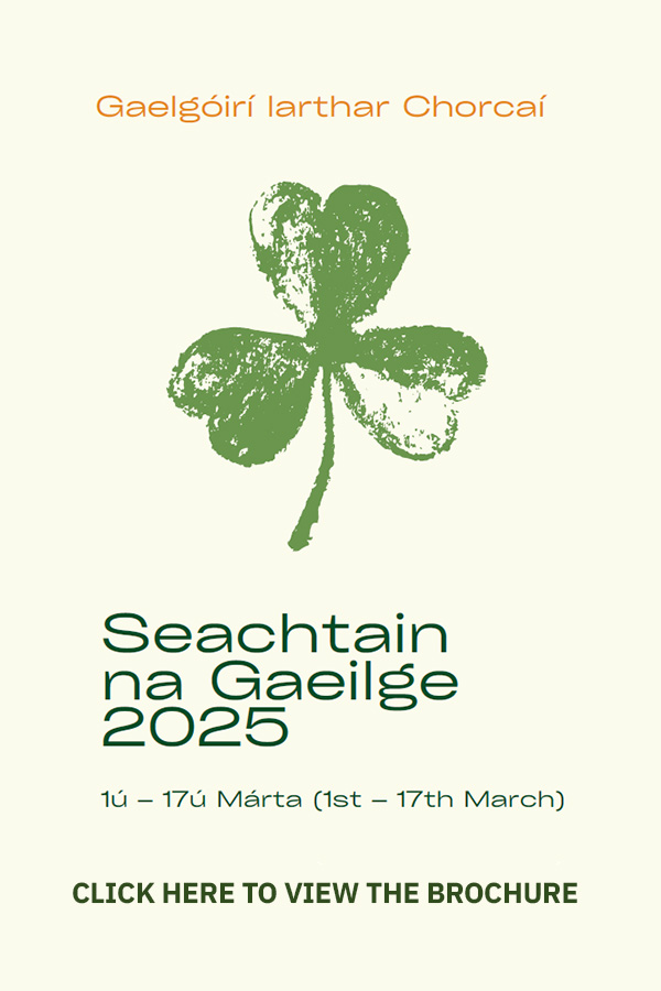 Seachtain Na Gaeilge 2025 Brochure Image